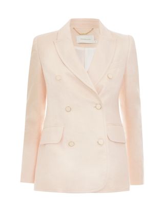 Katie Holmes Wears Head-to-Toe Pink Suit by Australian Designer ...