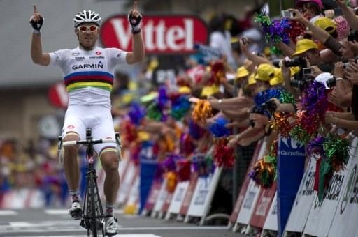 Hushovd savours his victory