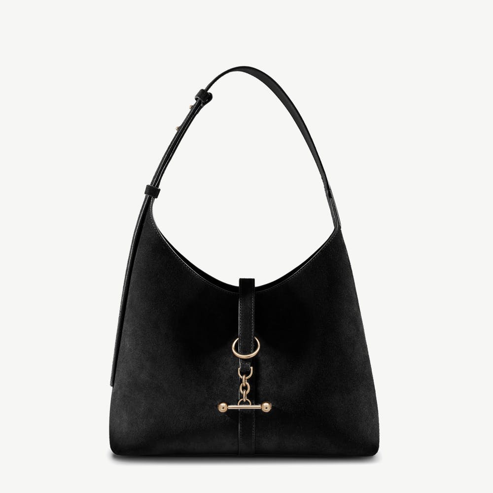 Kite Hobo - Black Suede