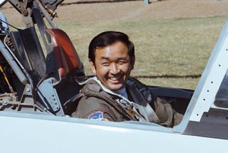 Ellison Onizuka, the first Asian American to fly in space.