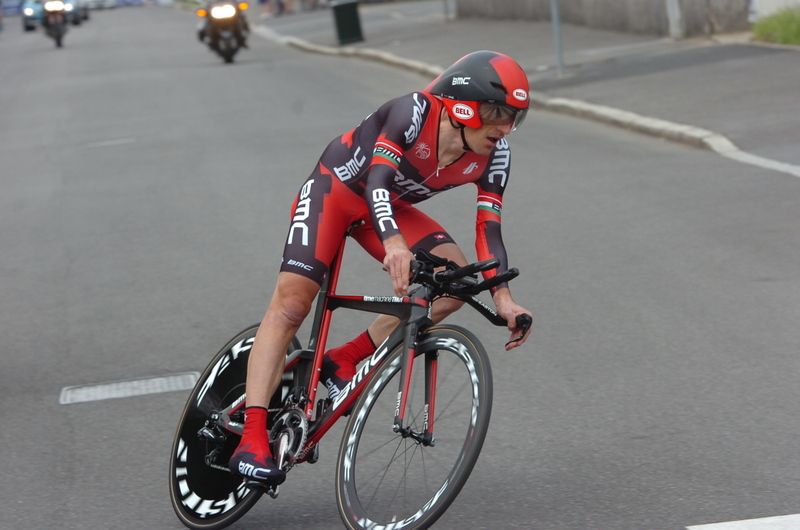 Marco Pinotti won the final time trial of 2012 to make it two from two for BMC