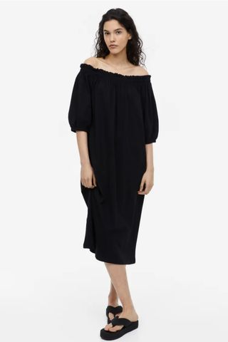 H&M Off-The-Shoulder Dress