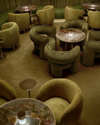 The Pinky Ring Las Vegas 1970s cocktail lounge interior