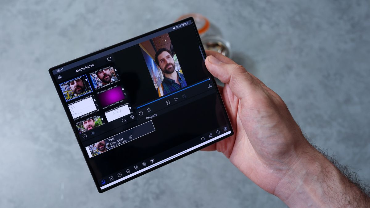 A photo of the Samsung Galaxy Z Fold 6