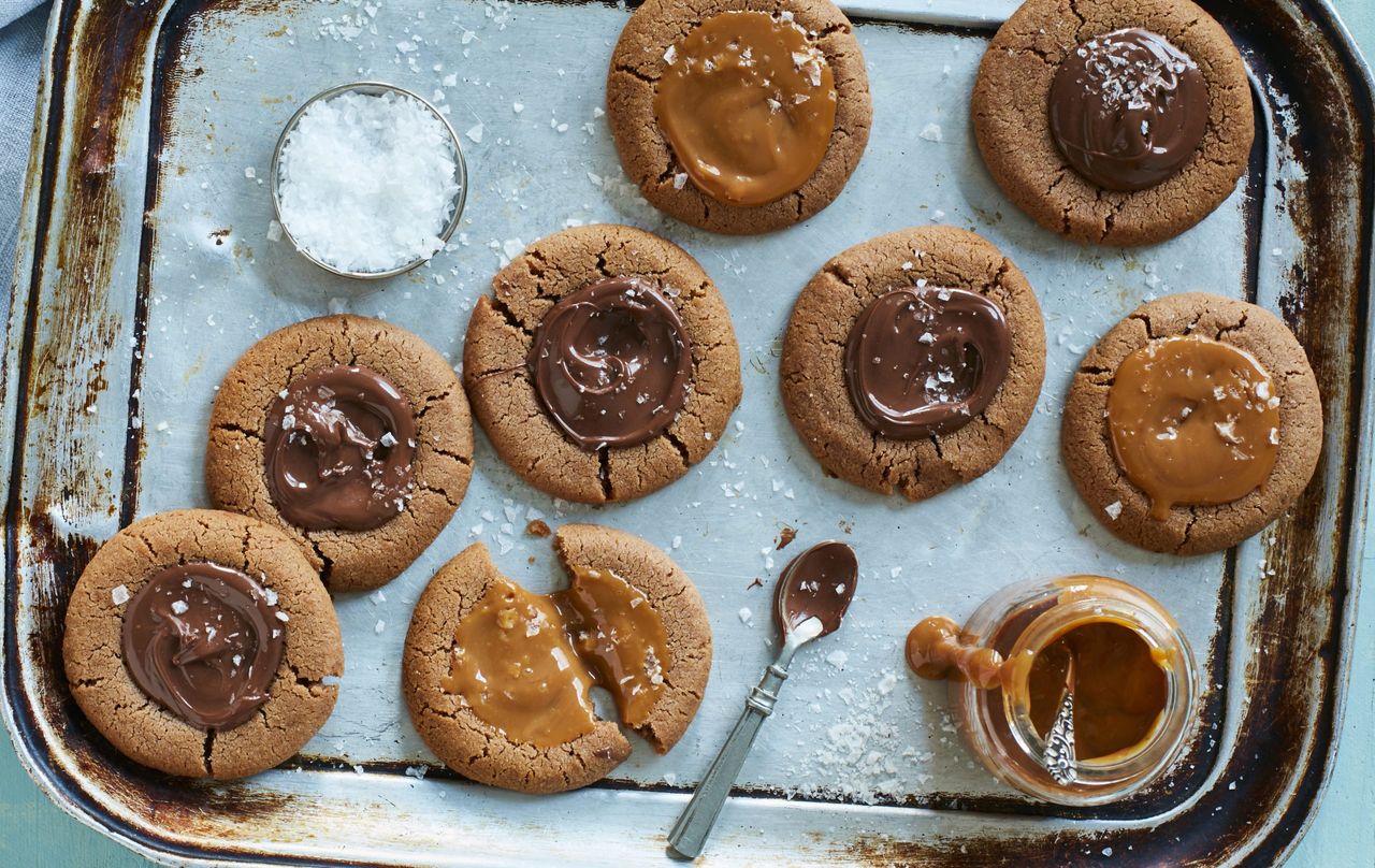 Nutella biscuits with malted double chocolate