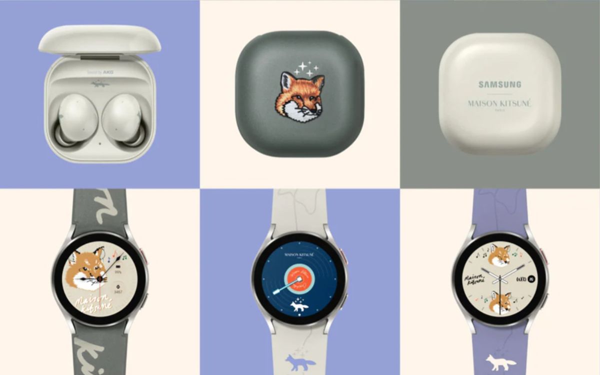 Samsung Galaxy Watch4 Maison Kitsuné Edition 