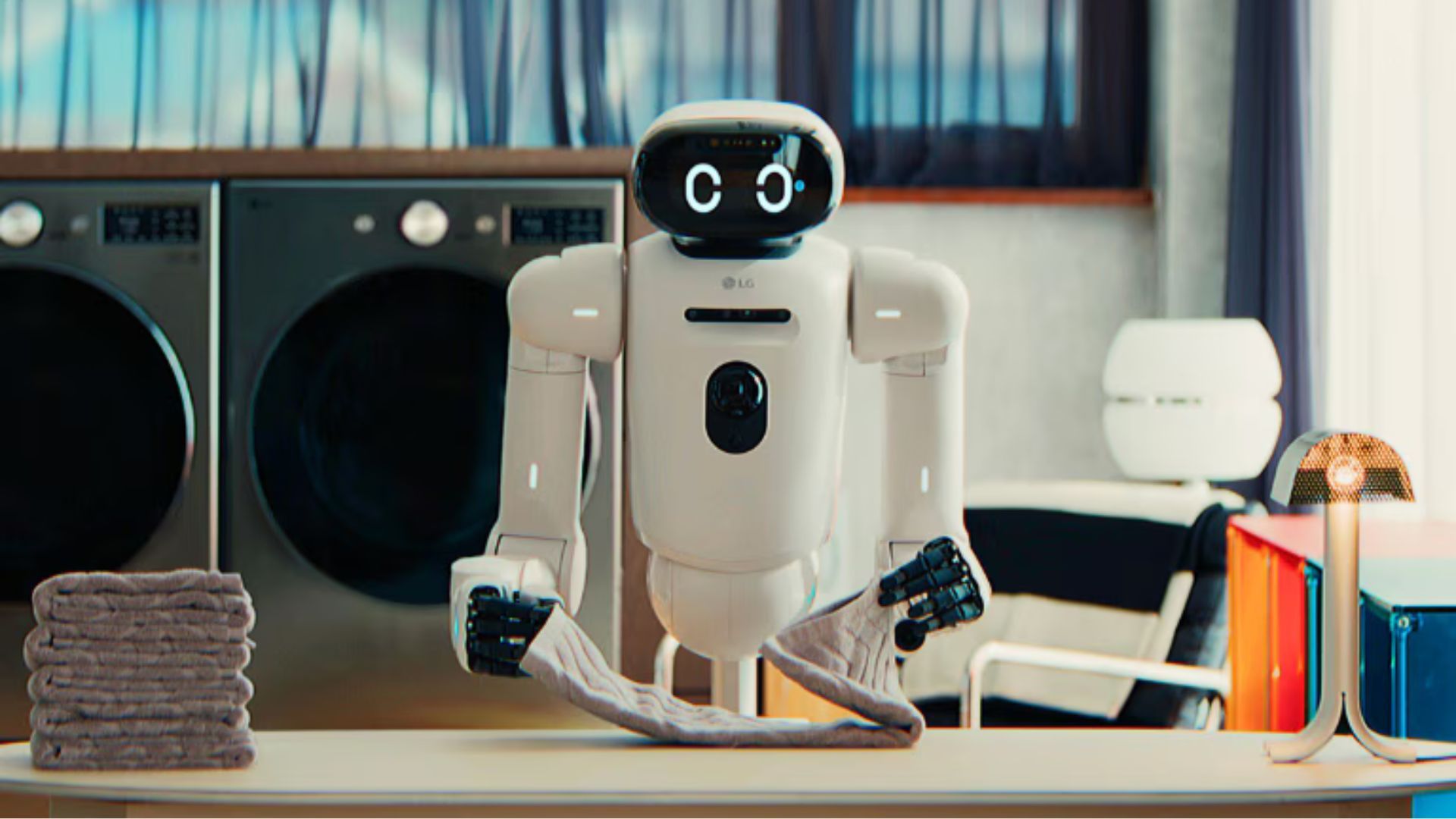 LG unveils a new home robot and declares its AI is actually 'affectionate intelligence' which feels a little too Her (2013) for my liking