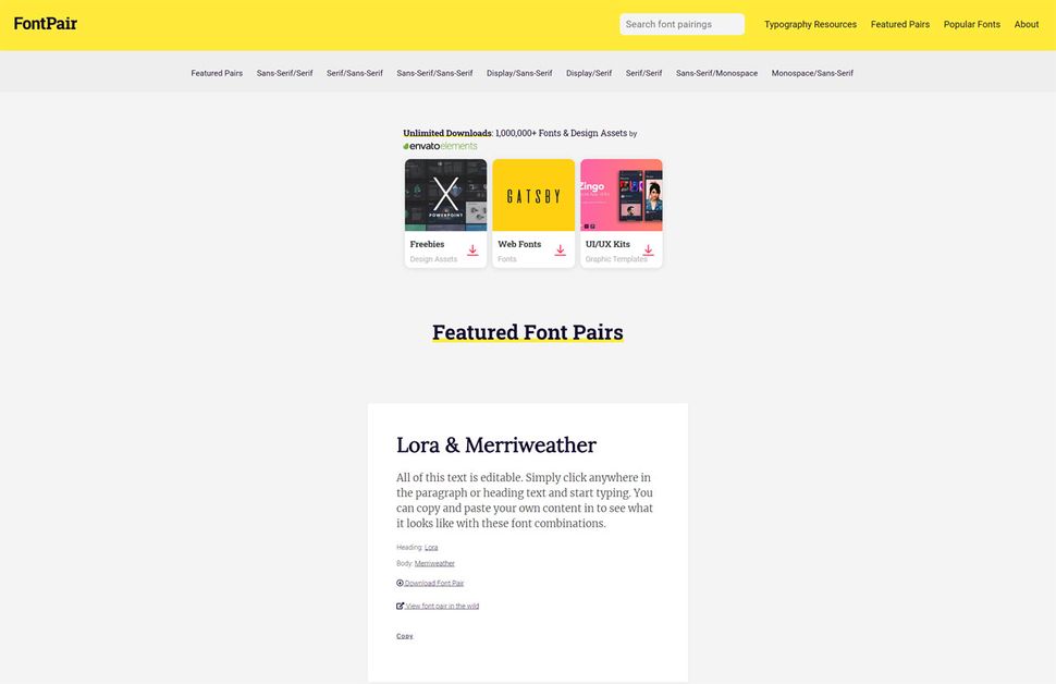 5 of the finest type pairing tools Creative Bloq