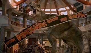 Jurassic Park Rexy's triumphant roar