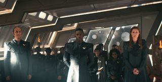 A scene from Star Trek Discovery's season 3 episode 7 "Unification III."