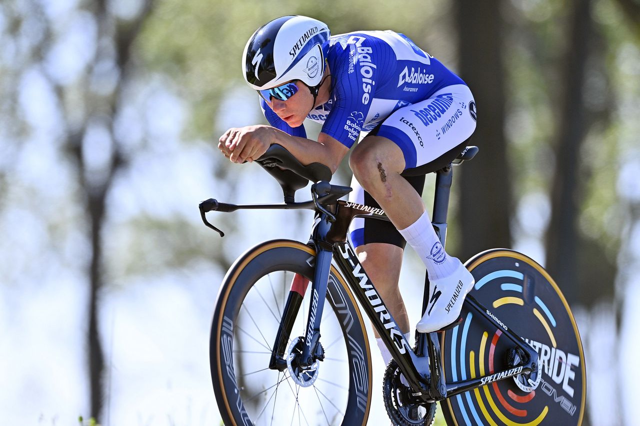 Baloise Belgium Tour 2021 - 91st Edition - 2nd stage Knokke Heist - Knokke Heist 11,2 km - 10/06/2021 - Remco Evenepoel (BEL - Deceuninck - Quick-Step) - photo Gregory Van Gansen/PN/BettiniPhoto&Acirc;&copy;2021