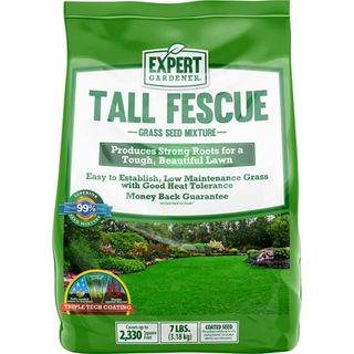 Expert Gardener Tall Fescue Drought Resistant Grass Seed Mix, for Sun to Partial Shade, 7 Lb.