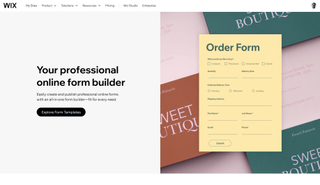 Wix Forms Builder