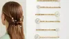 Jennifer Behr Perla Pearl-embellished gold-tone hair slides