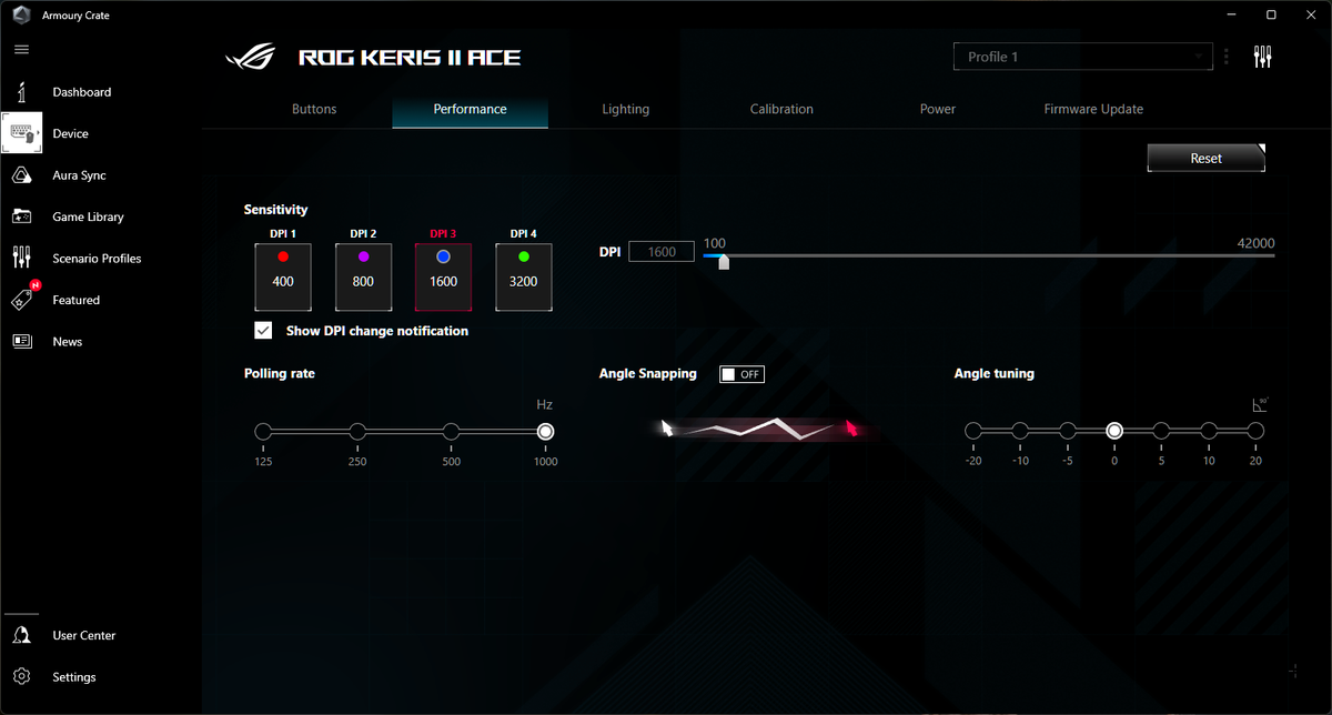 Asus ROG Keris II Ace