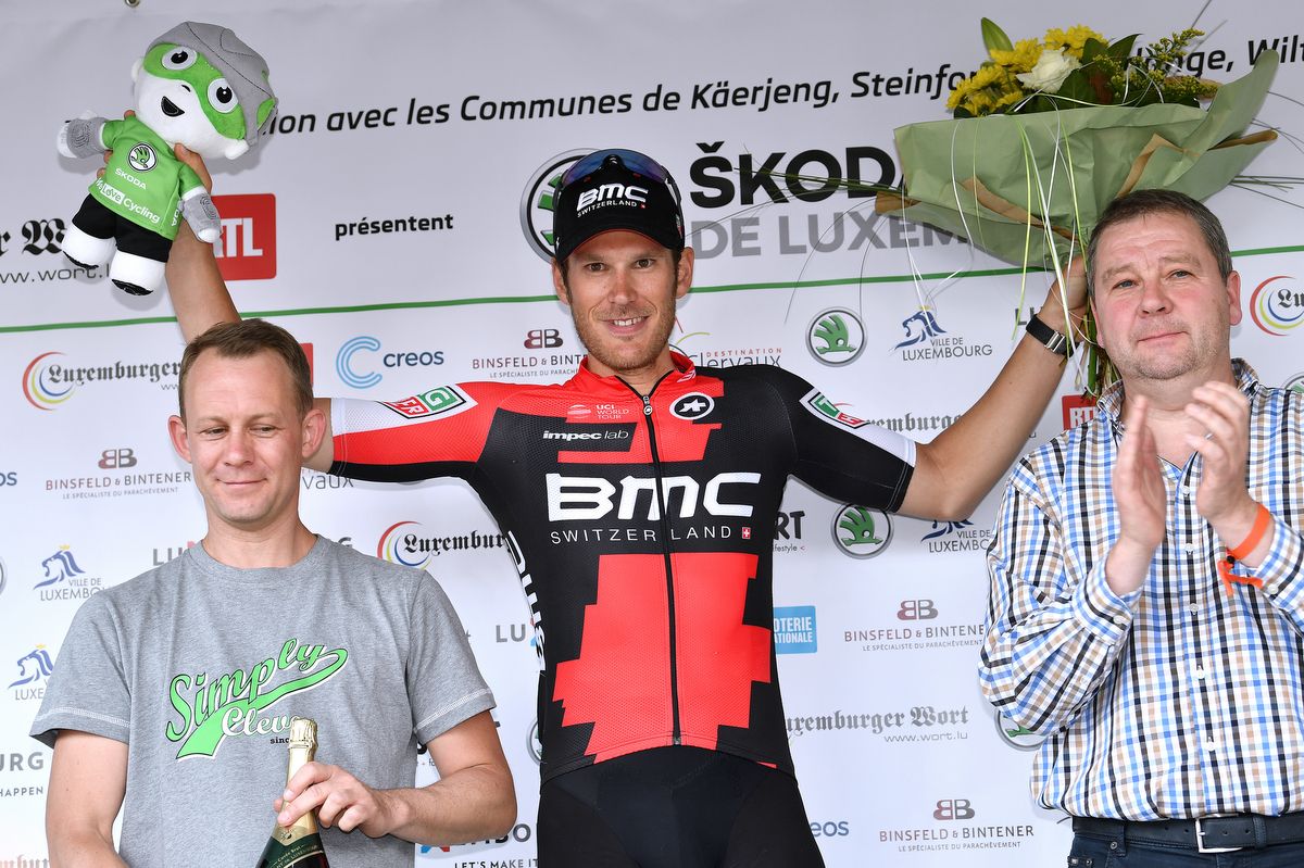 Stage winner Jempy Drucker (BMC)