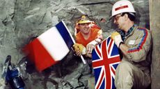 Channel tunnel breakthrough