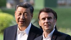 Xi Jinping hosts Emmanuel Macron during a state visit to China on 7 April 2023