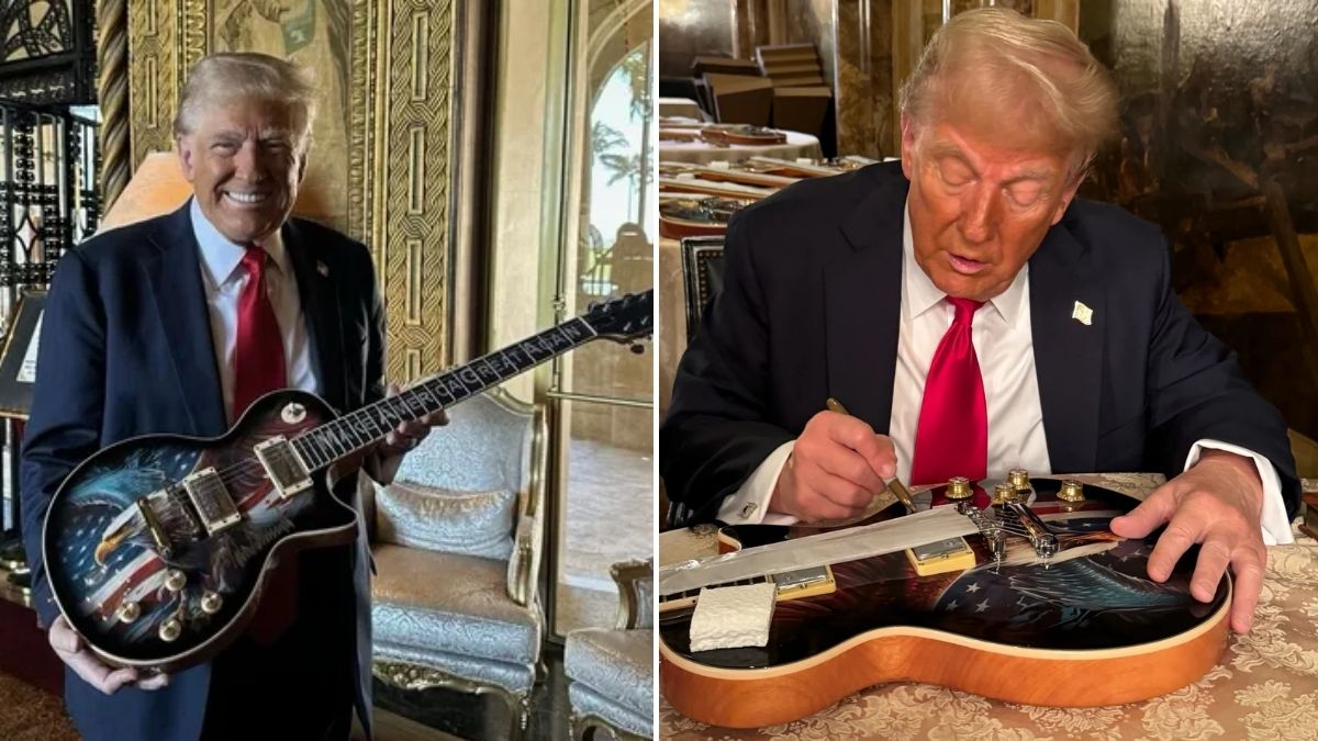 Trump Guitars Hit With Cease And Desist From Gibson…