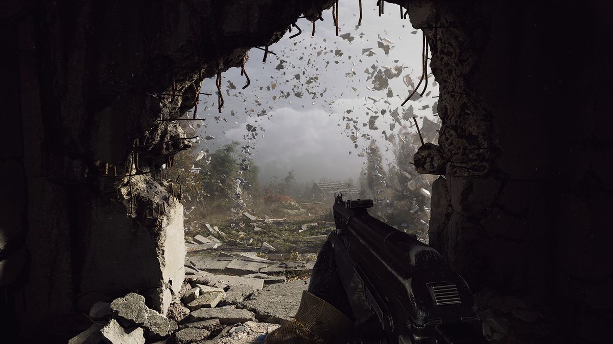 The first screenshot of STALKER 2 features a new anomaly, new