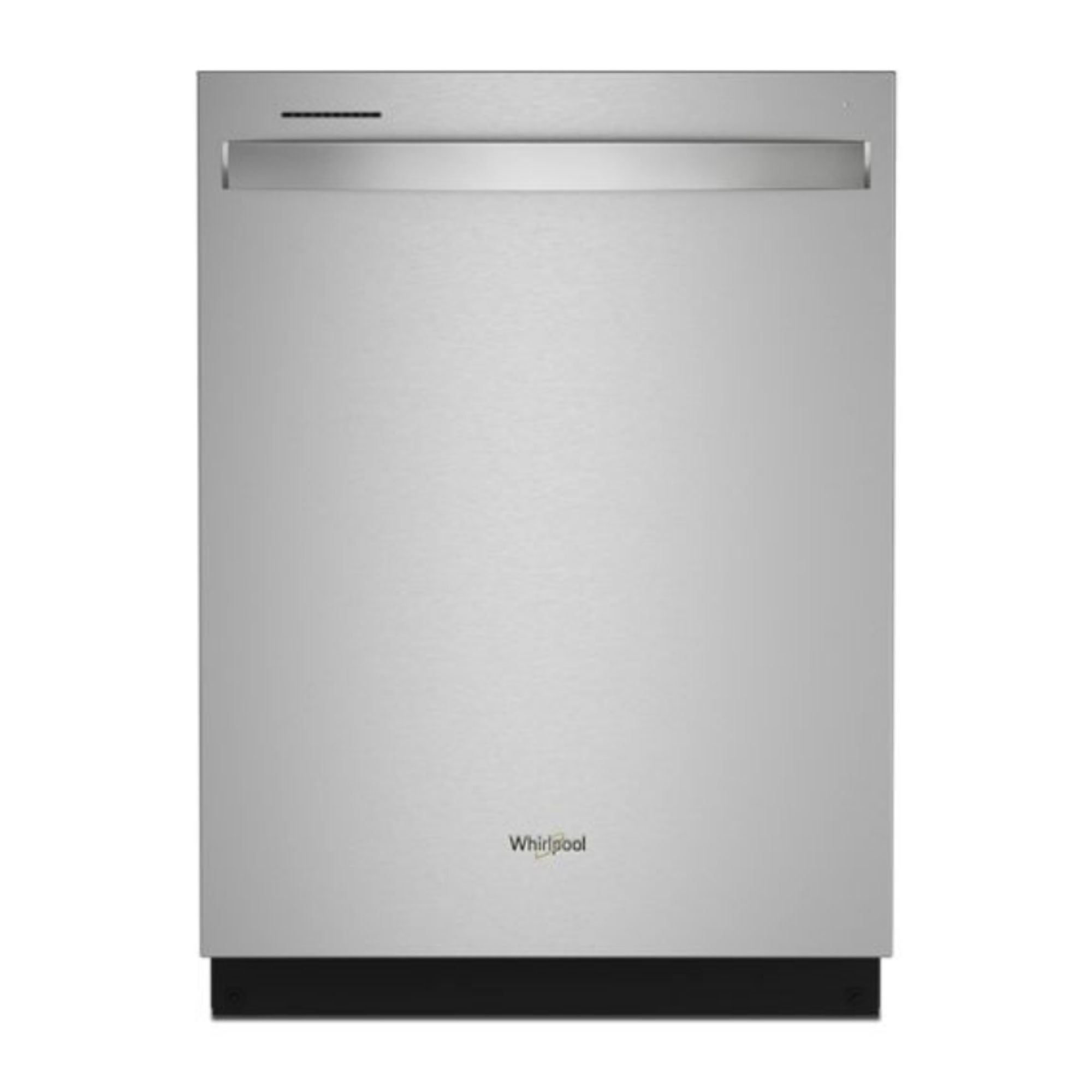 Whirlpool WDT750SAKZ dishwasher against white background.