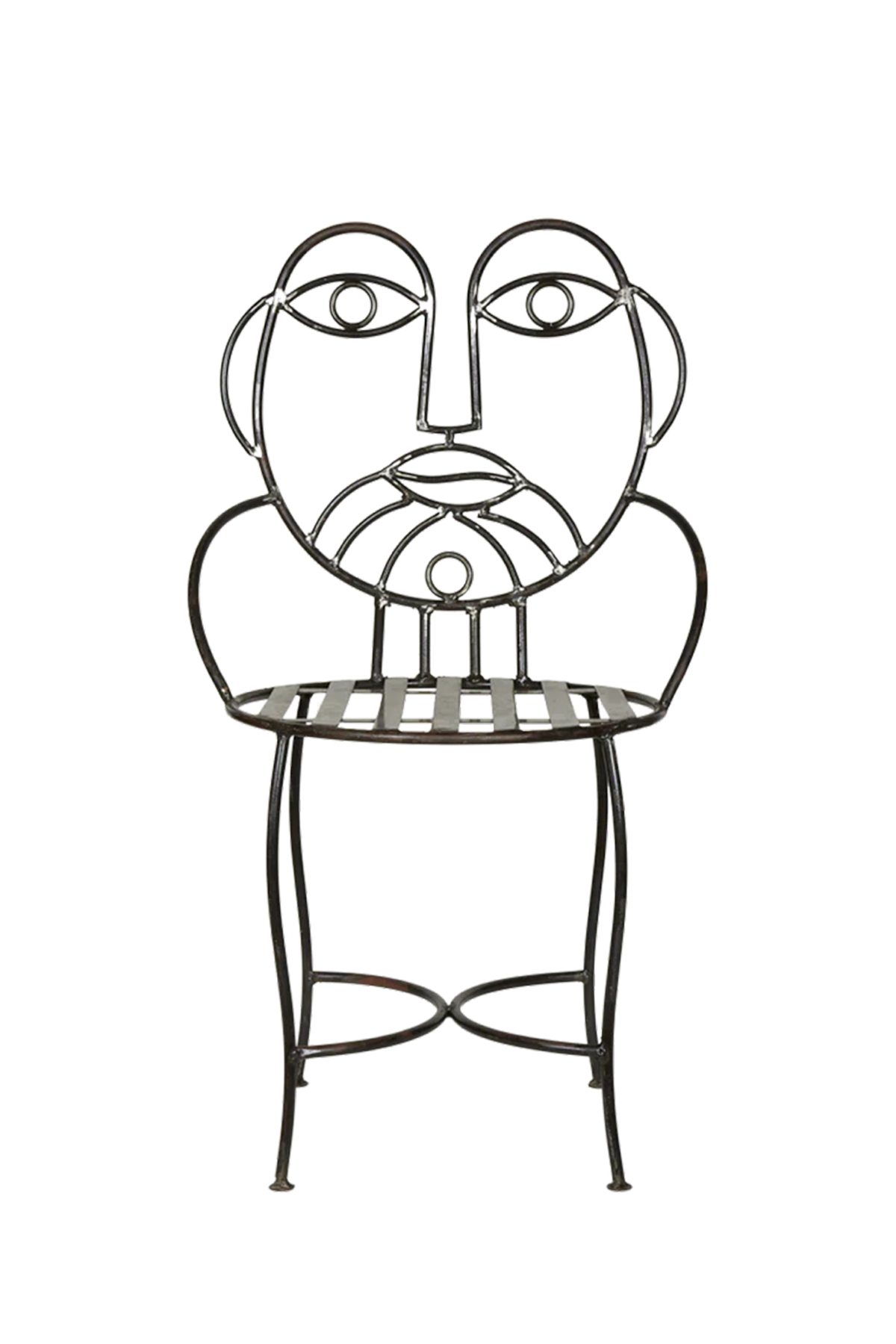 Olive Ateliers, Metal Face Chair