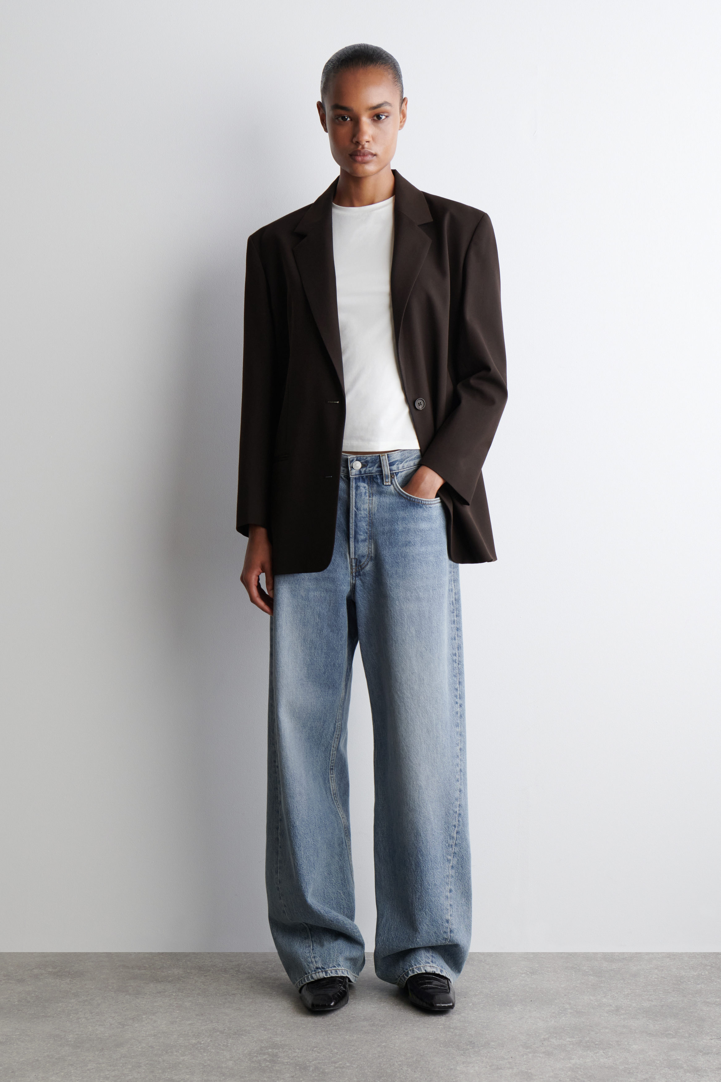 Facade Straight-Leg Jeans