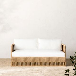 mcgee wicker sofa