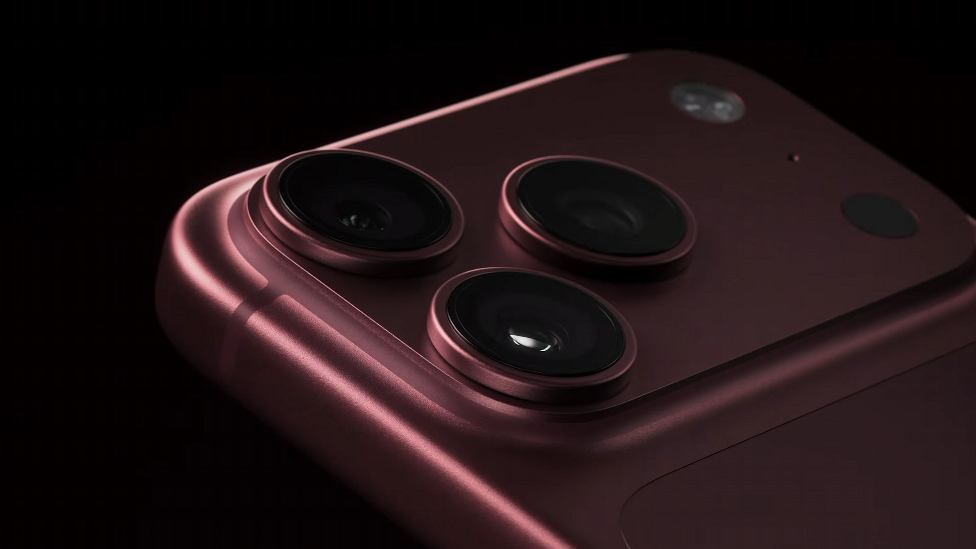 Screenshot from Apple's September 2026 event