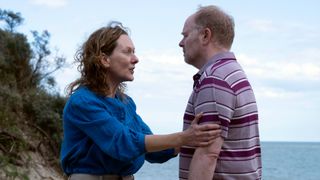 Cathy Belton and Jason Watkins in The Catch