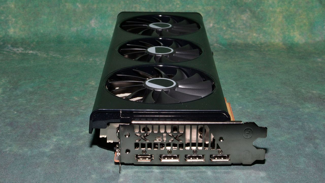 XFX AMD Radeon RX 7700 XT card photos