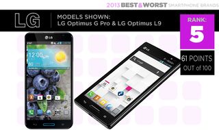 lg best worst smartphone brand lg optimus g pro optimus l9