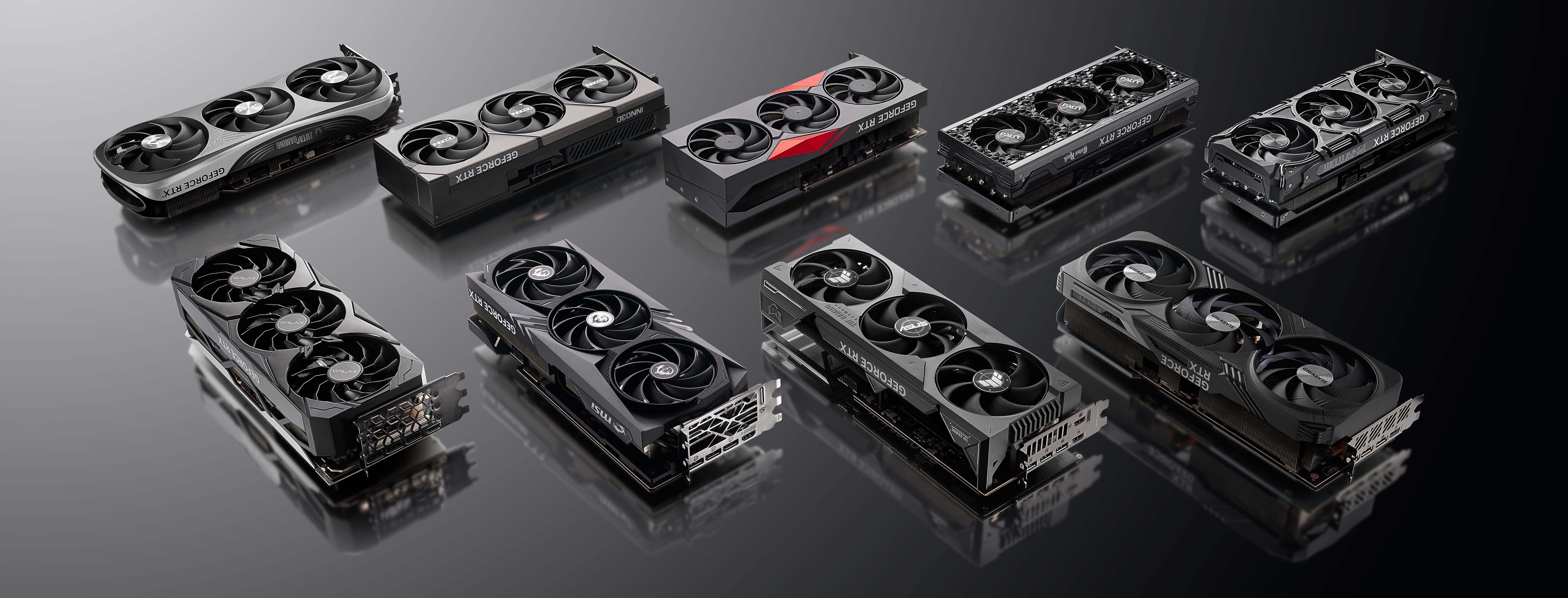 Nvidia 40-series GPUs from third-party vendors
