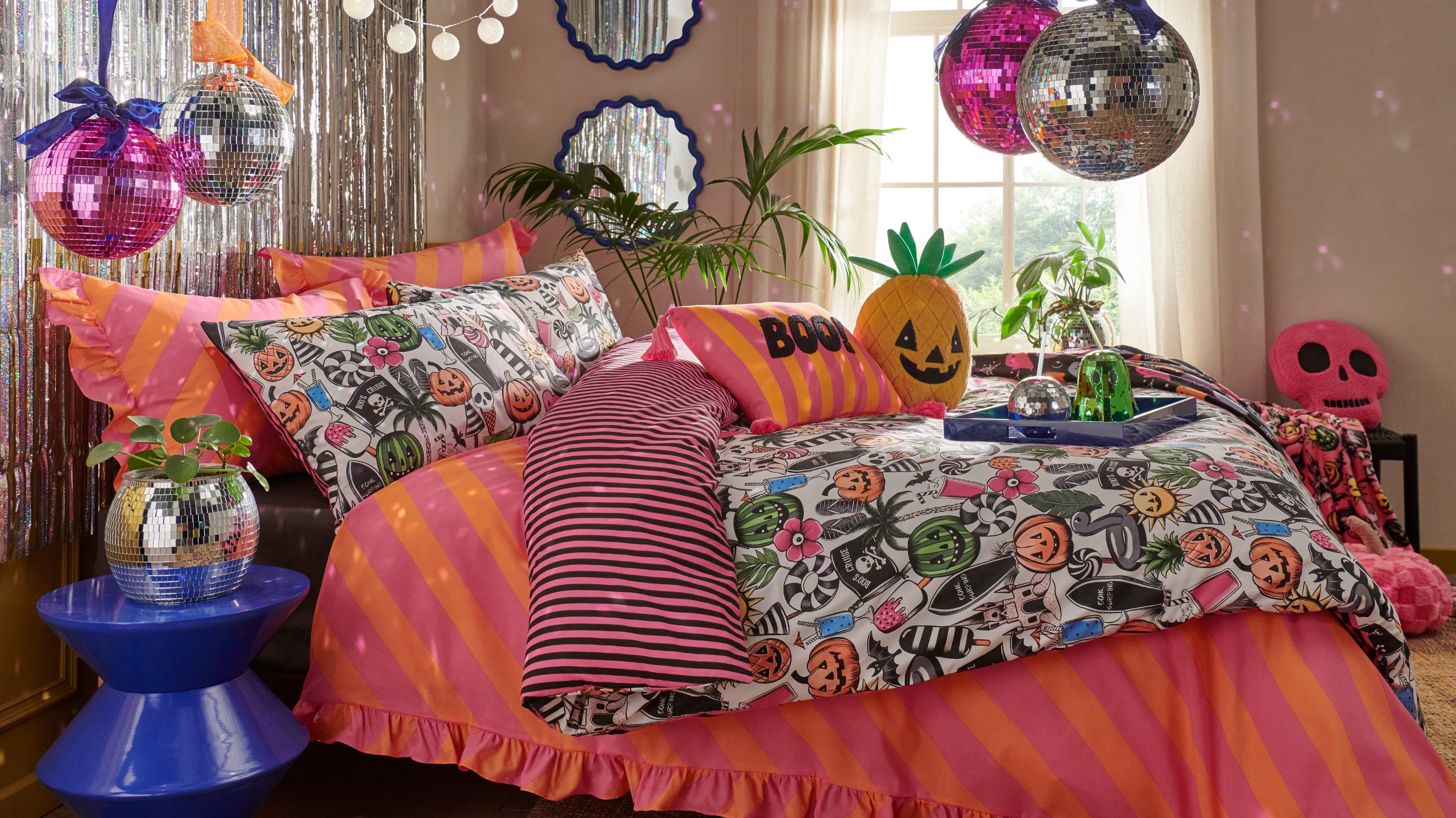 George Home Summerween collection in a bedroom.