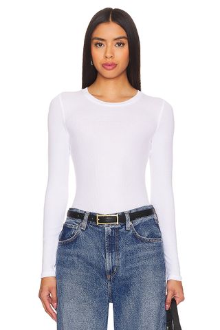 The Ribbed Long Sleeve Top