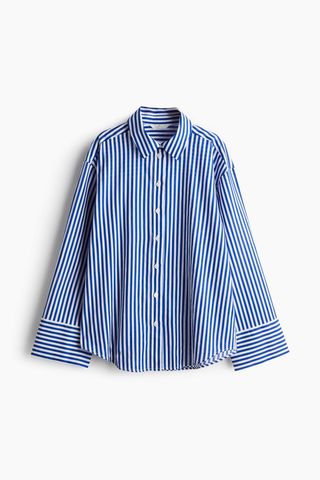 Linen-Blend Shirt