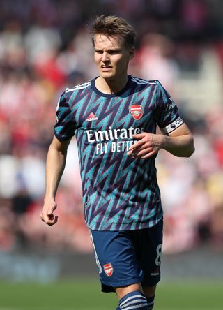 Martin Odegaard wants to go from watching the Champions League to playing in it for Arsenal next season.