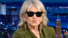 martha stewart wearing sunglasses