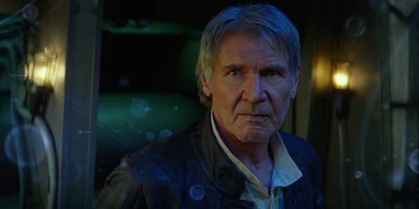 Han Solo in The Force Awakens