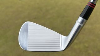 Photo of the Ben Hogan Fort Worth MB Irons face on