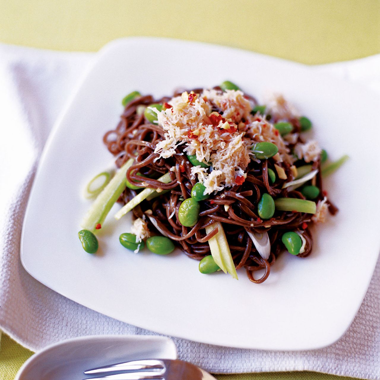 Soba Noodles and Crab Salad recipe-noodle recipes-recipe ideas-new recipes-woman and home