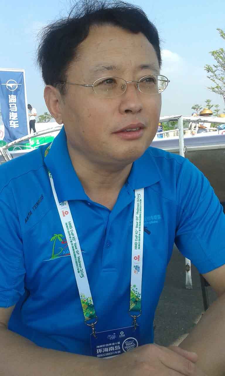 Tour of Hainan organiser Wang Xiangzhou