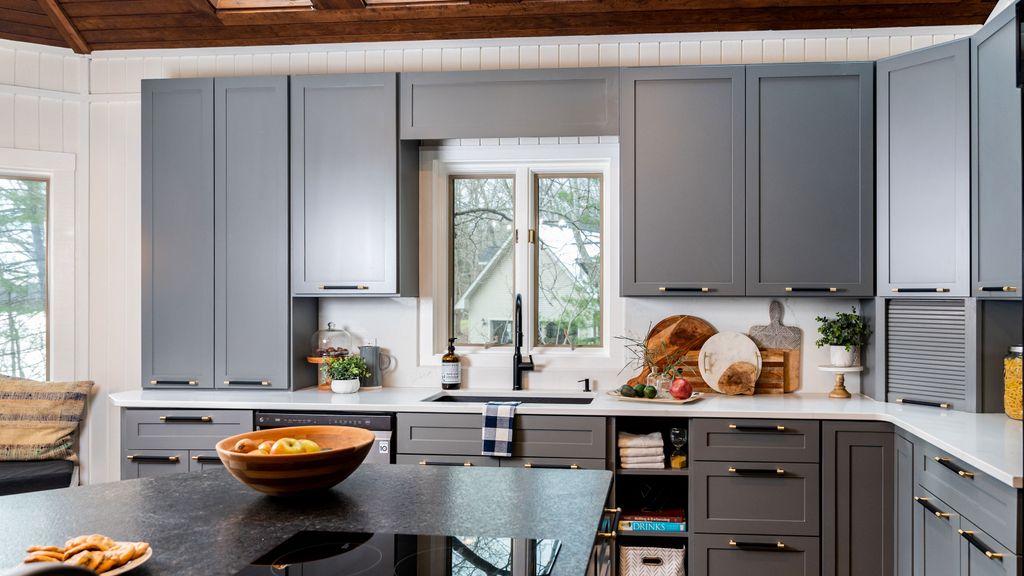 Kortney Wilson shares stunning blue kitchen makeover | Real Homes