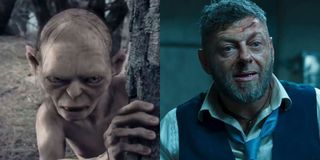 Gollum and Andy Serkis Side by Side