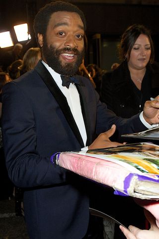 Chiwetel Ejiofor at the BAFTAs 2014