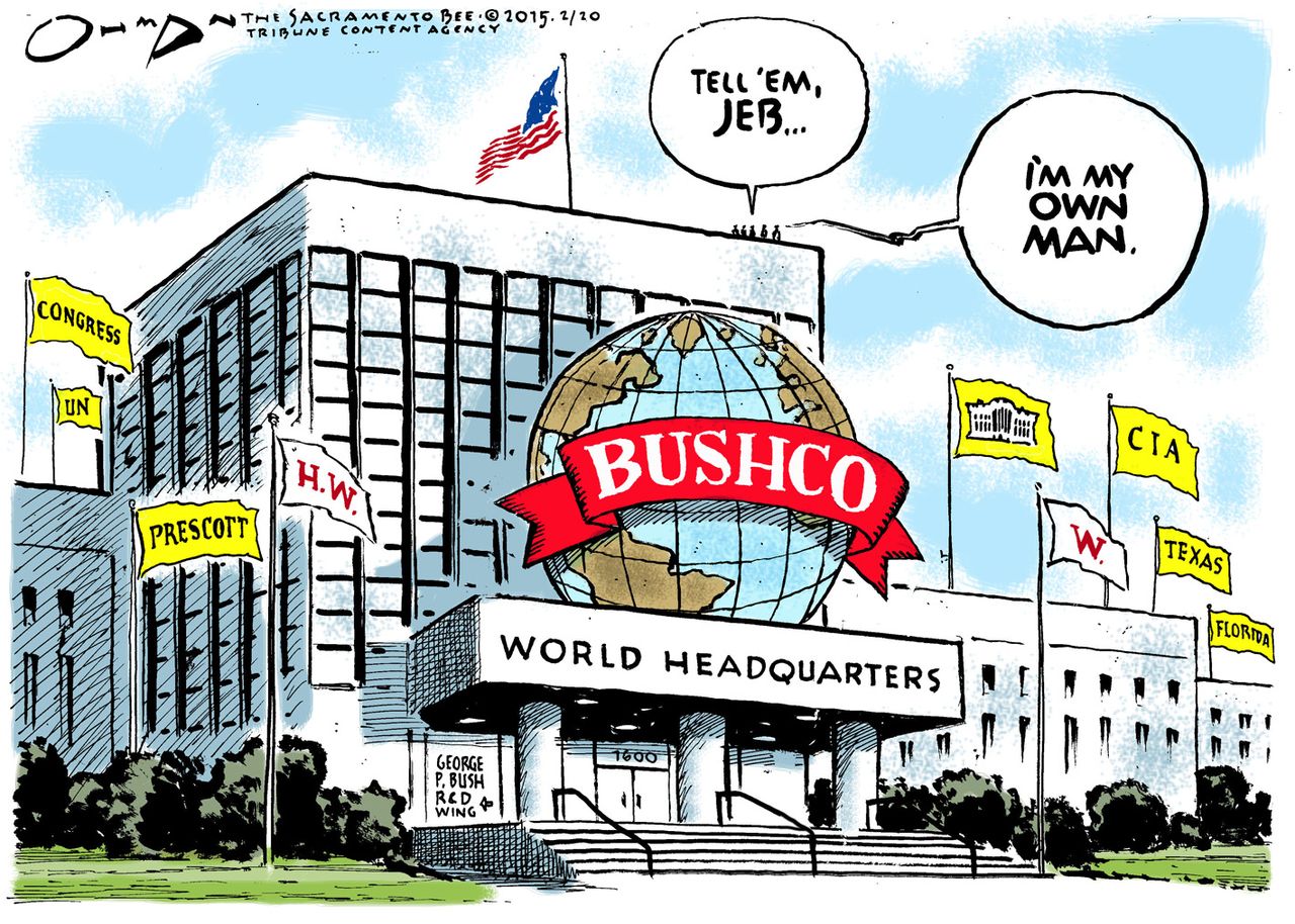 
Political cartoon U.S. Jeb Bush