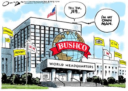 
Political cartoon U.S. Jeb Bush