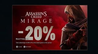 Assassin's Creed Ad Pop-Up
