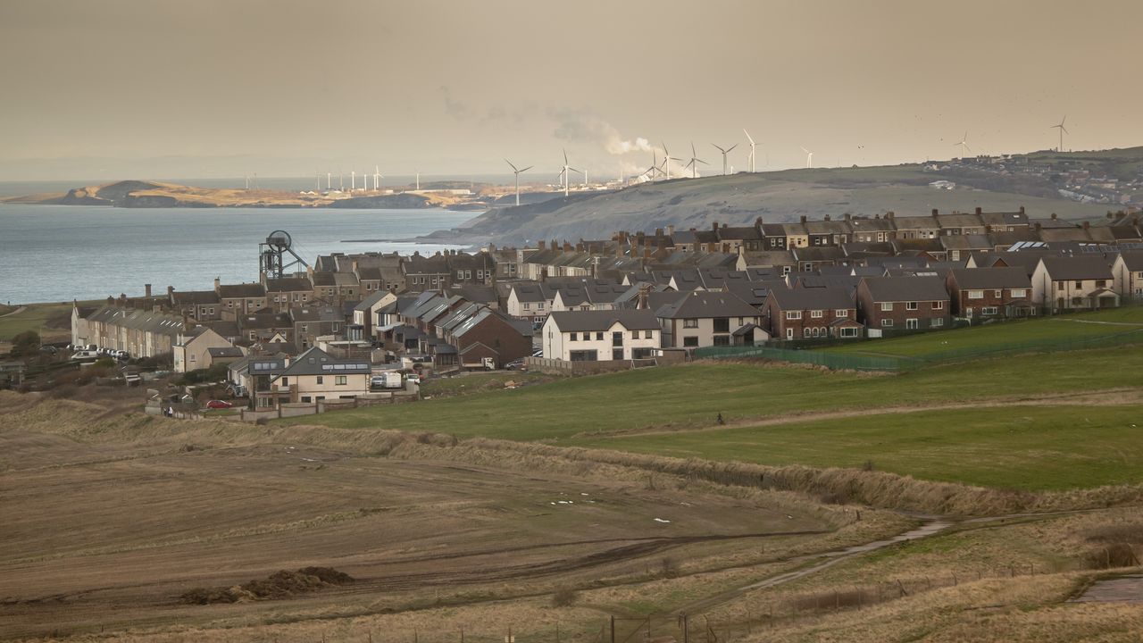 Site of Woodhouse Colliery in Cumbria