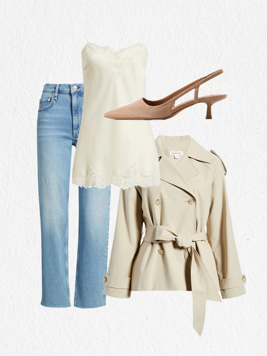 Nordstrom Anniversary Sale rich-looking outfit idea.